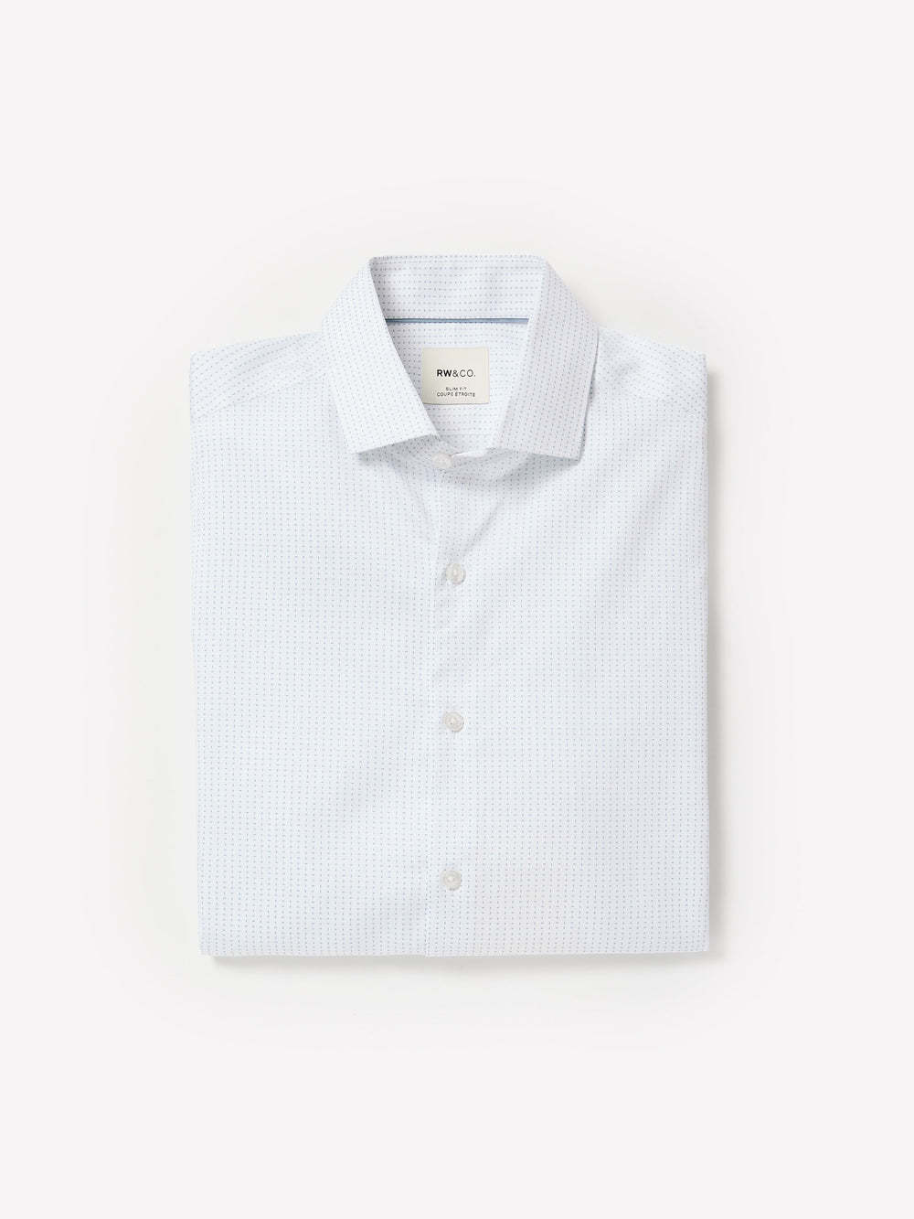 RW&CO Slim-Fit Dress Shirt with Micro Dots