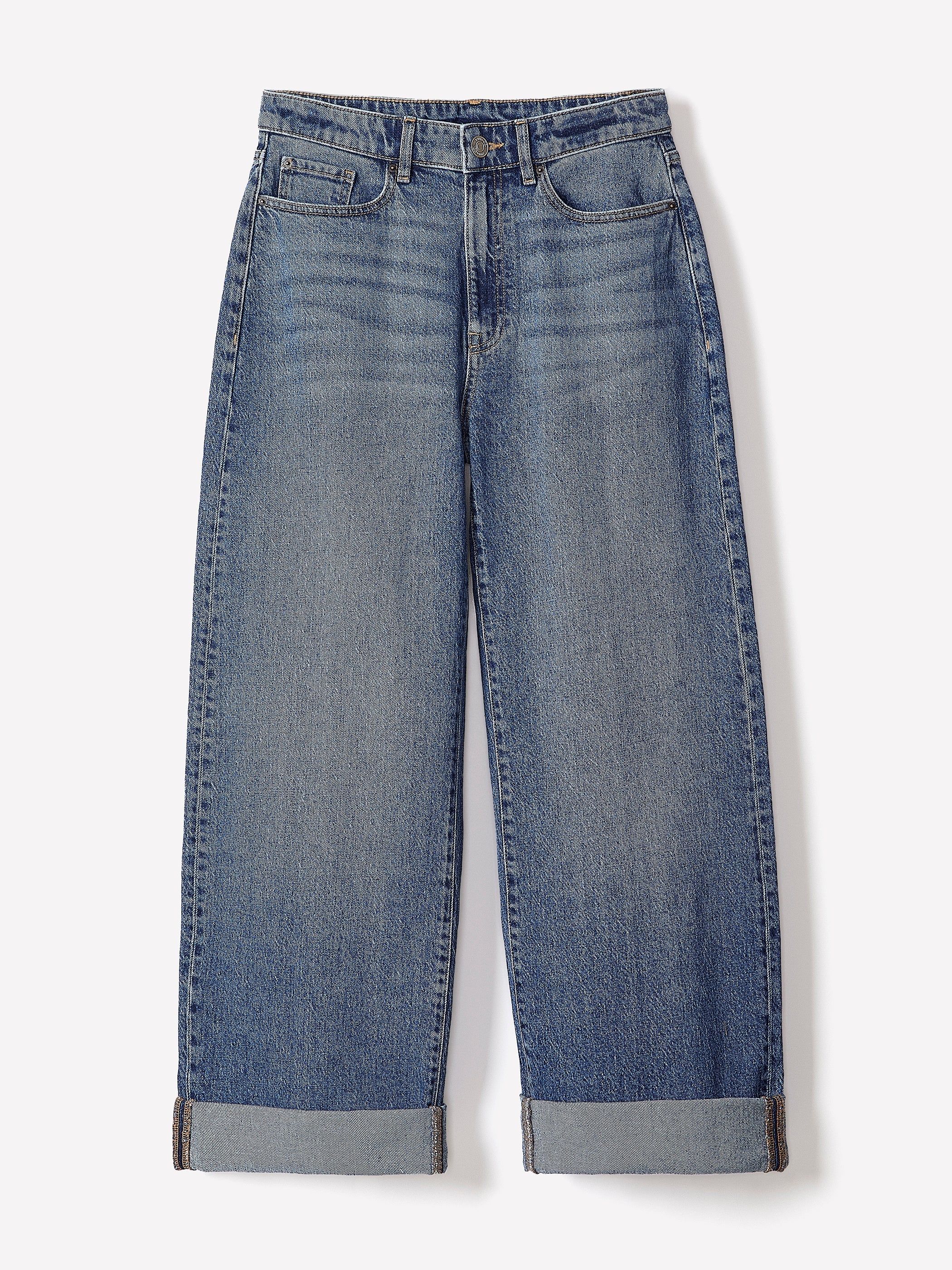 RW&CO Slouchy Mid-Rise Jeans