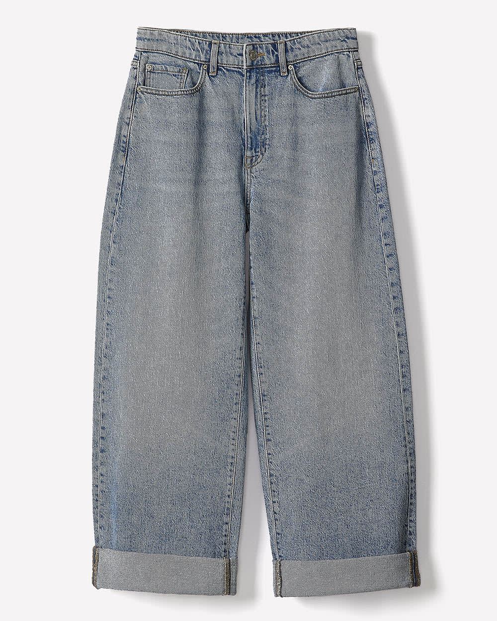 RW&CO Slouchy Mid-Rise Jeans
