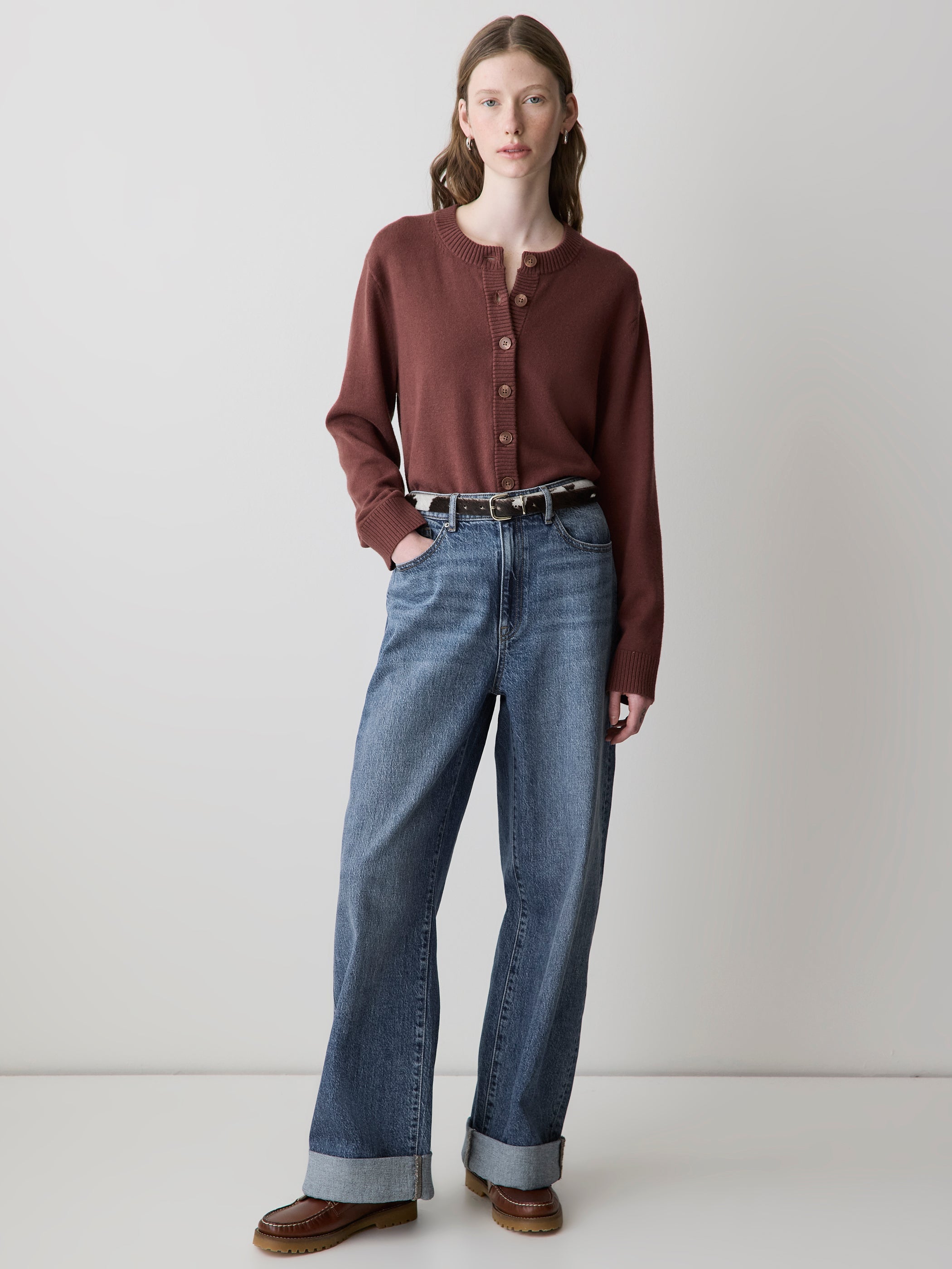 RW&CO Slouchy Mid-Rise Jeans