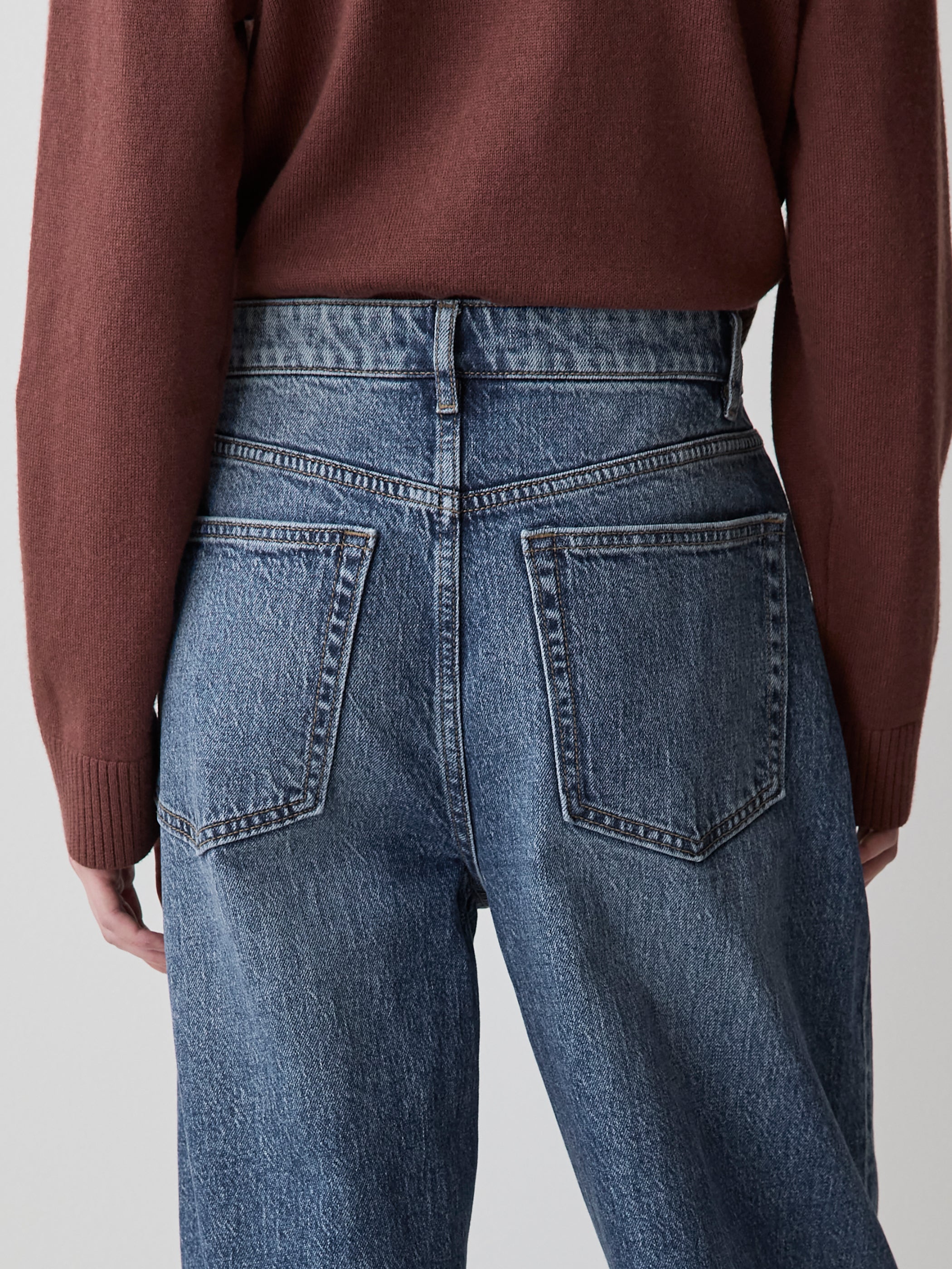 RW&CO Slouchy Mid-Rise Jeans