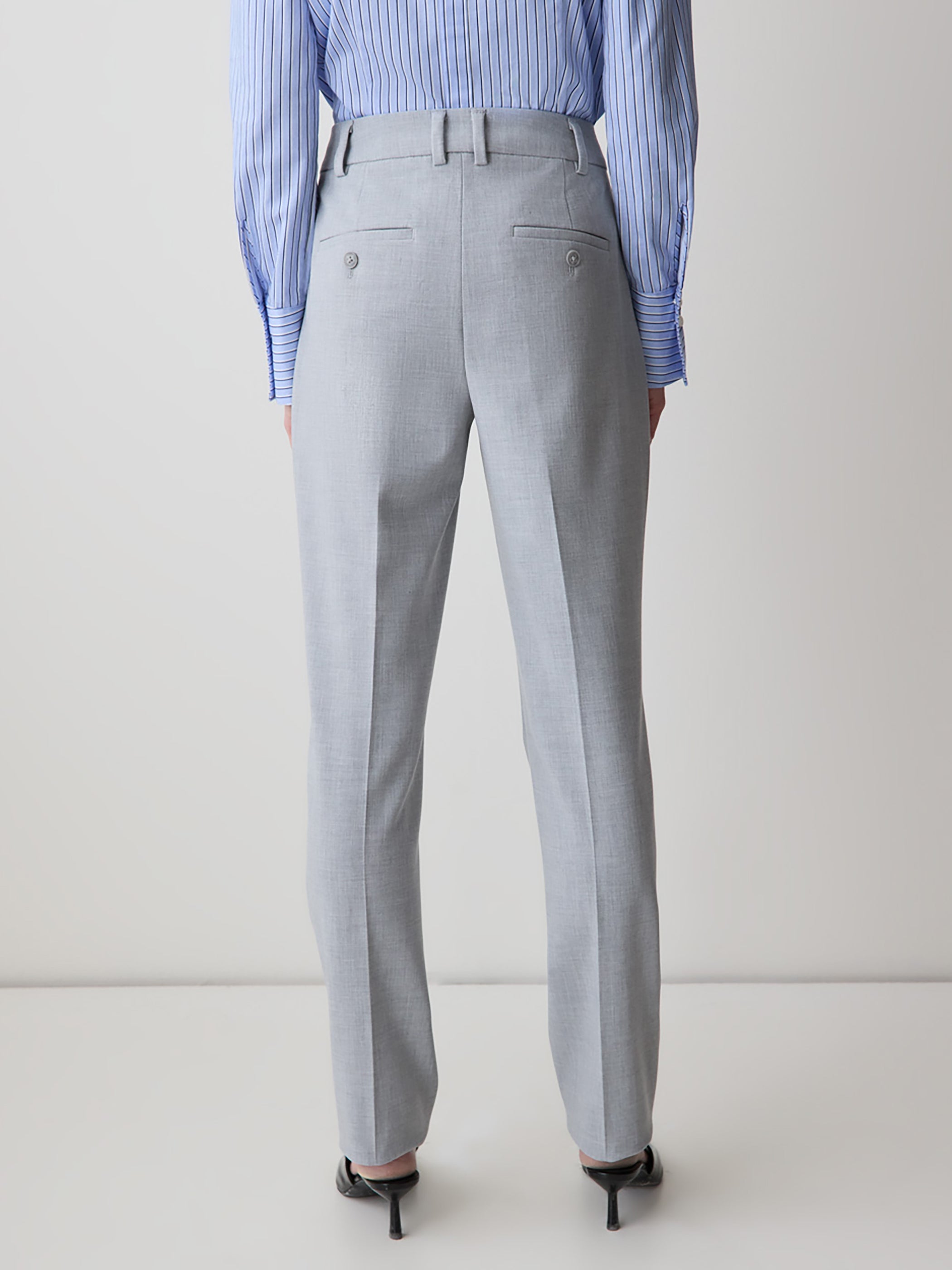 RW&CO Mid-Rise Long Slim-Leg Signature Pant