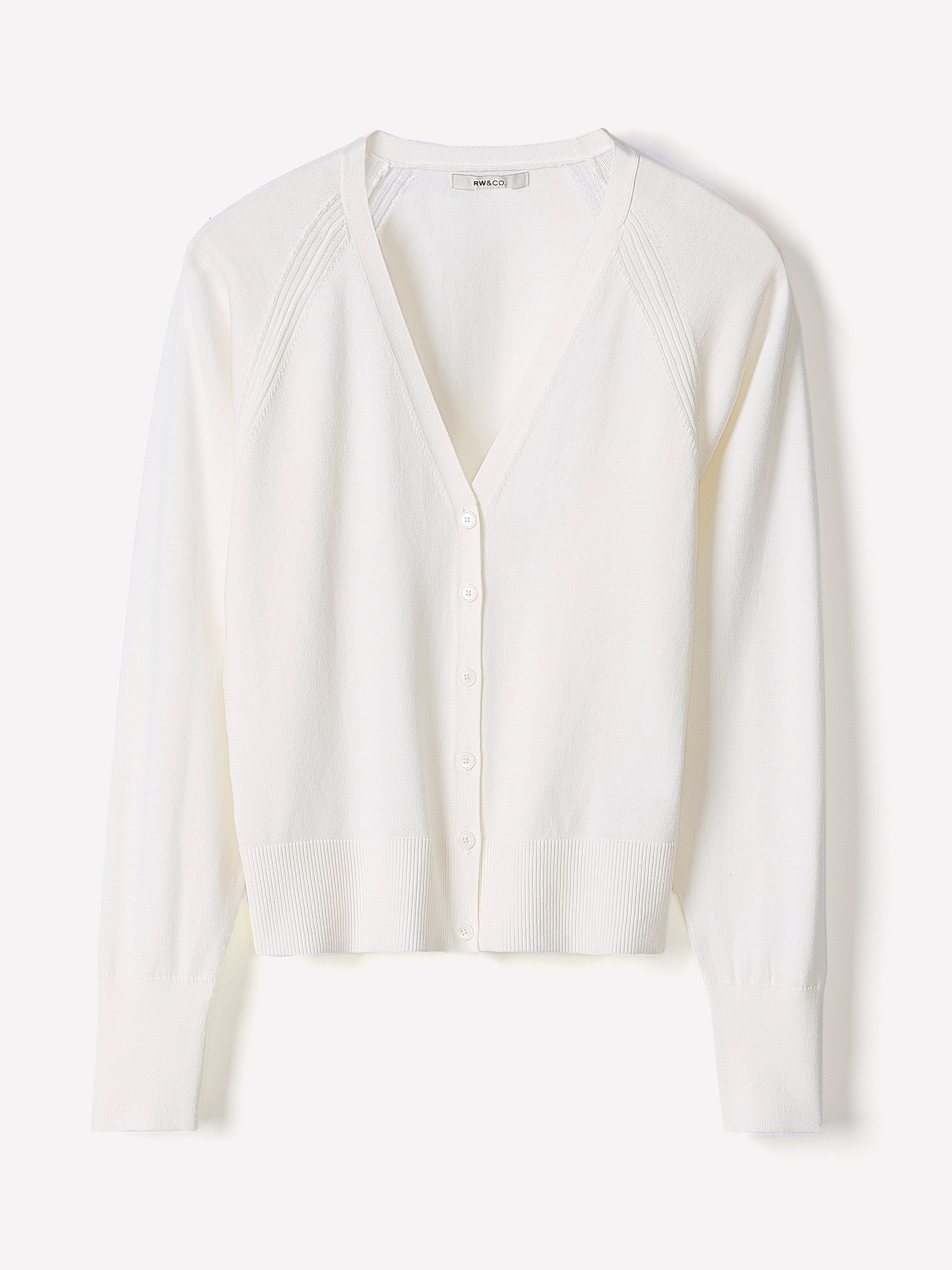 RW&CO Long-Sleeve V-Neck Cardigan