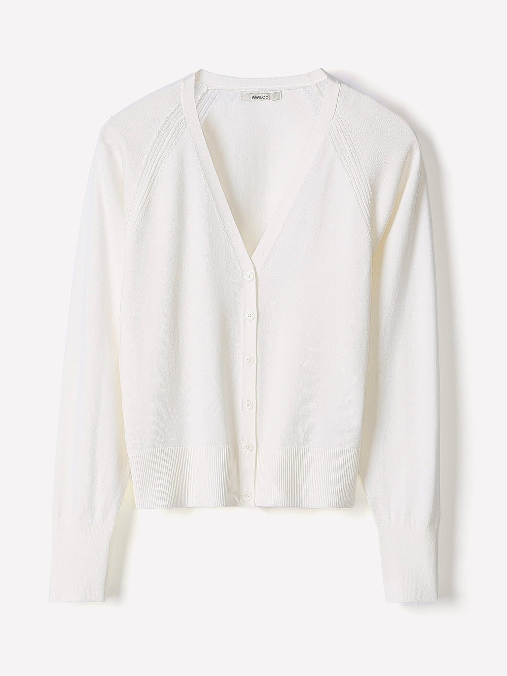 RW&CO Long-Sleeve V-Neck Cardigan