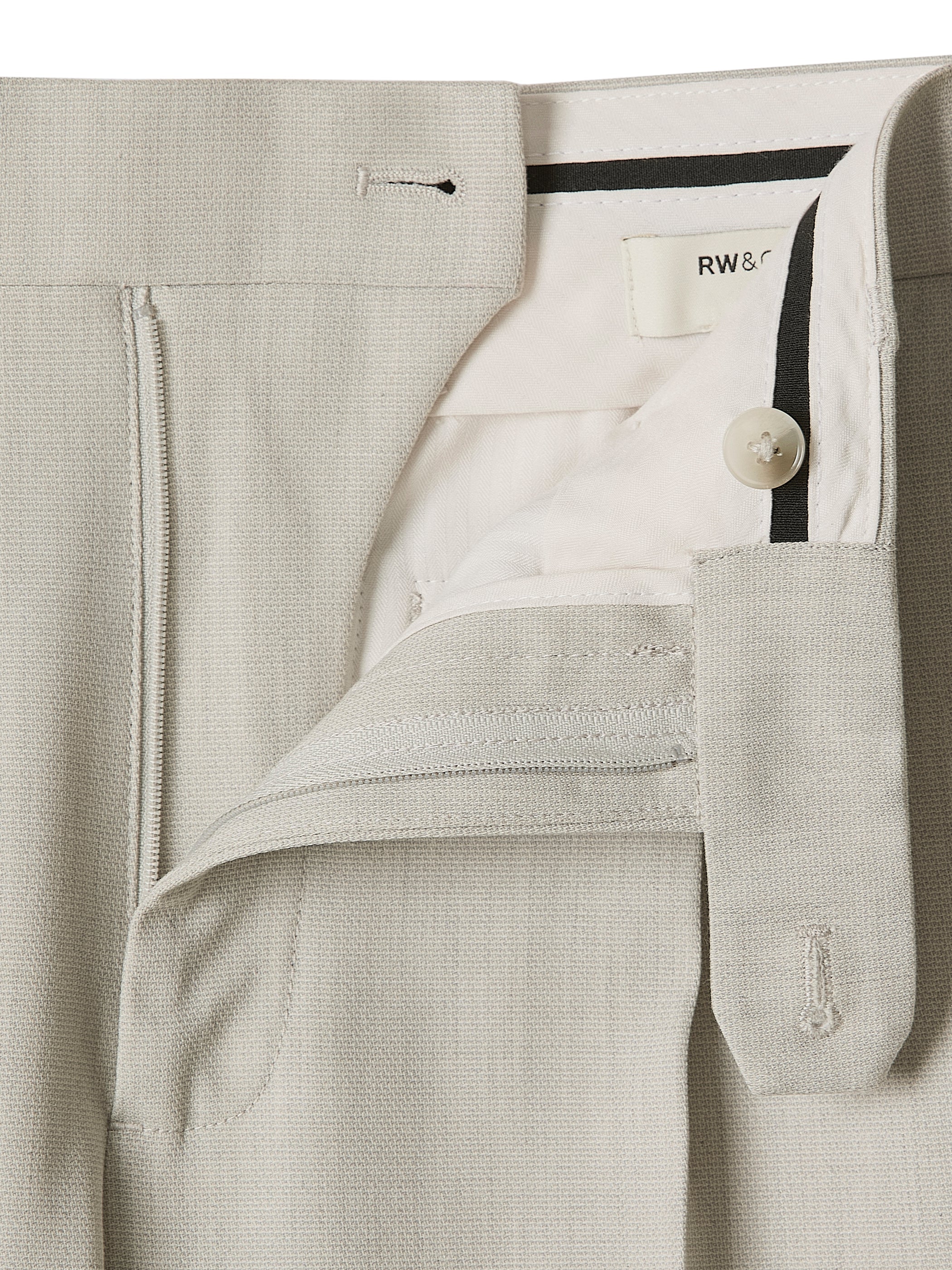 RW&CO Tapered-Leg Pleated Dress Pant