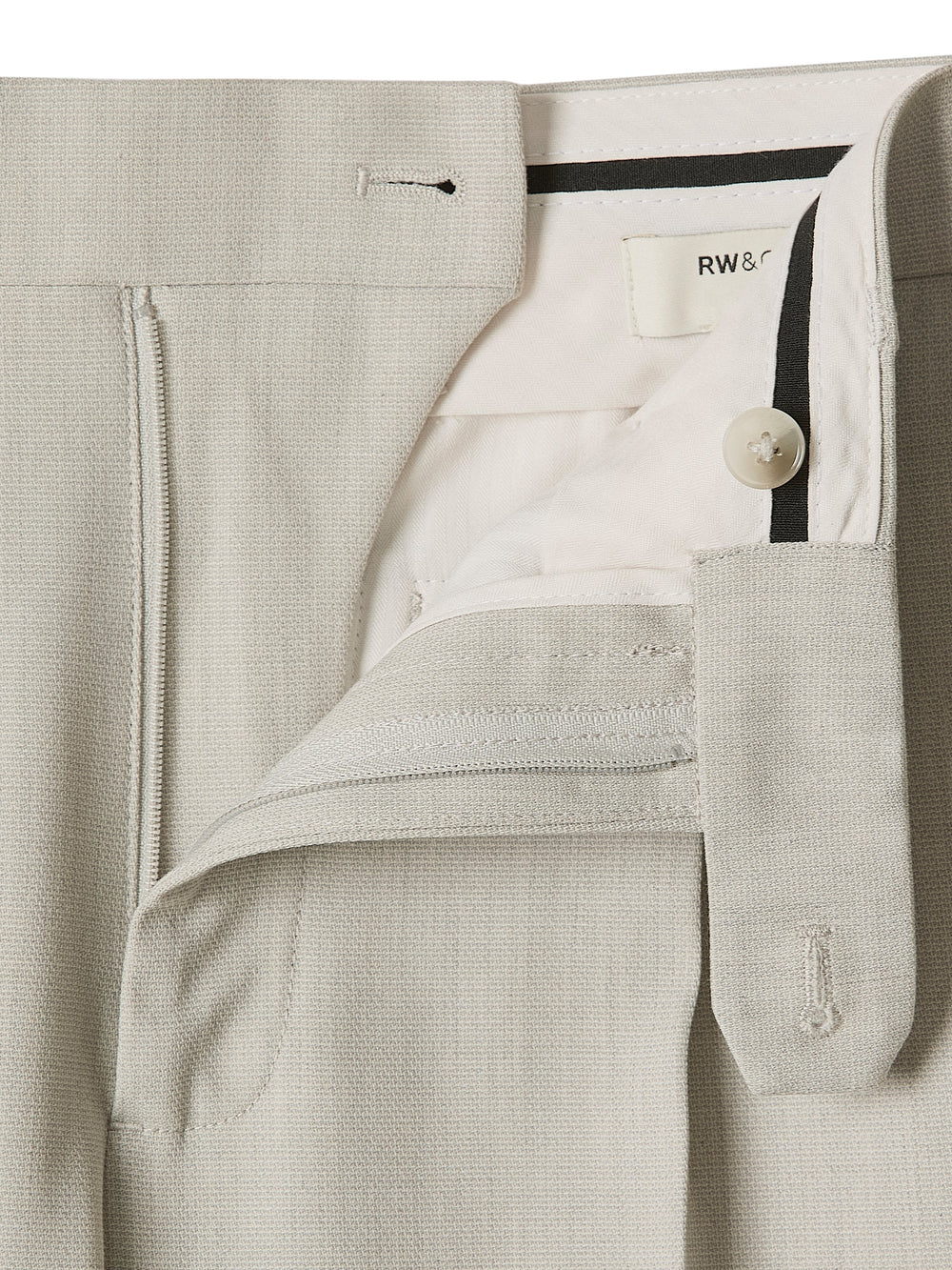 RW&CO Tapered-Leg Pleated Dress Pant