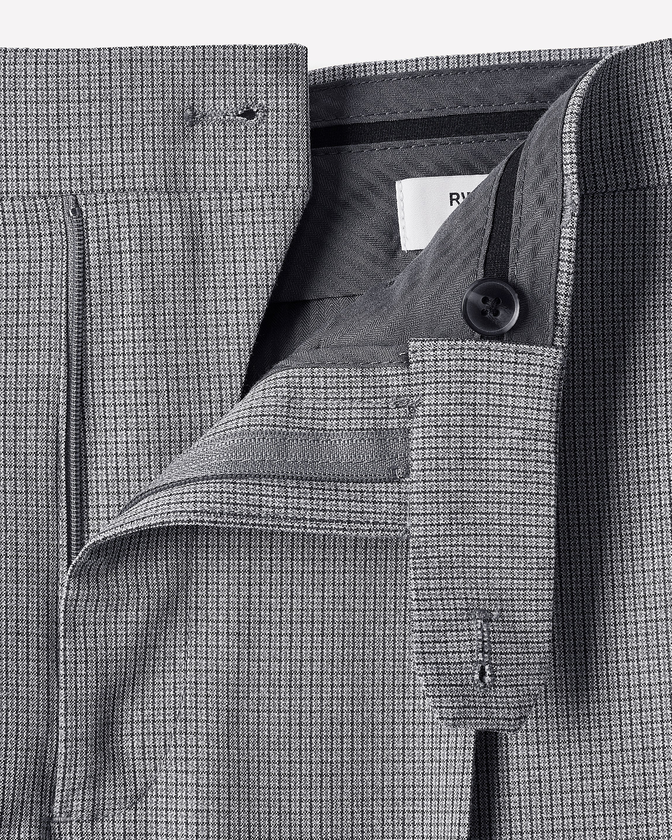 RW&CO Tapered-Leg Pleated Dress Pant