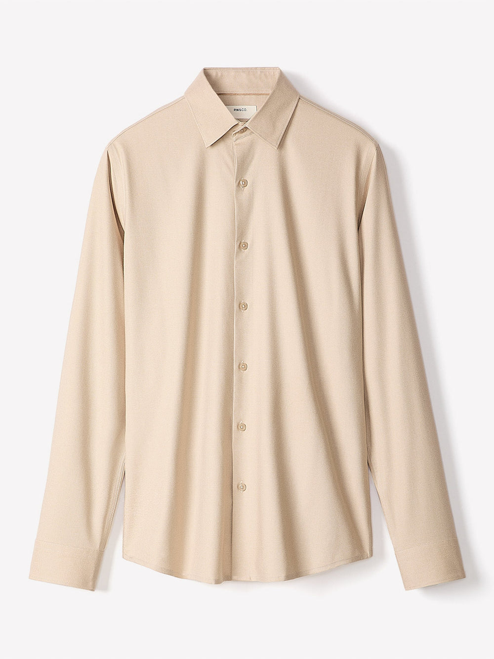RW&CO Slim Fit Knit-Like Dress Shirt
