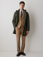 RW&CO Slim Fit Peachy Camel Suit Pant