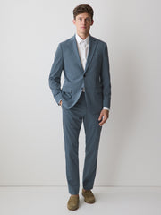 RW&CO Slim Fit Blue Suit Blazer