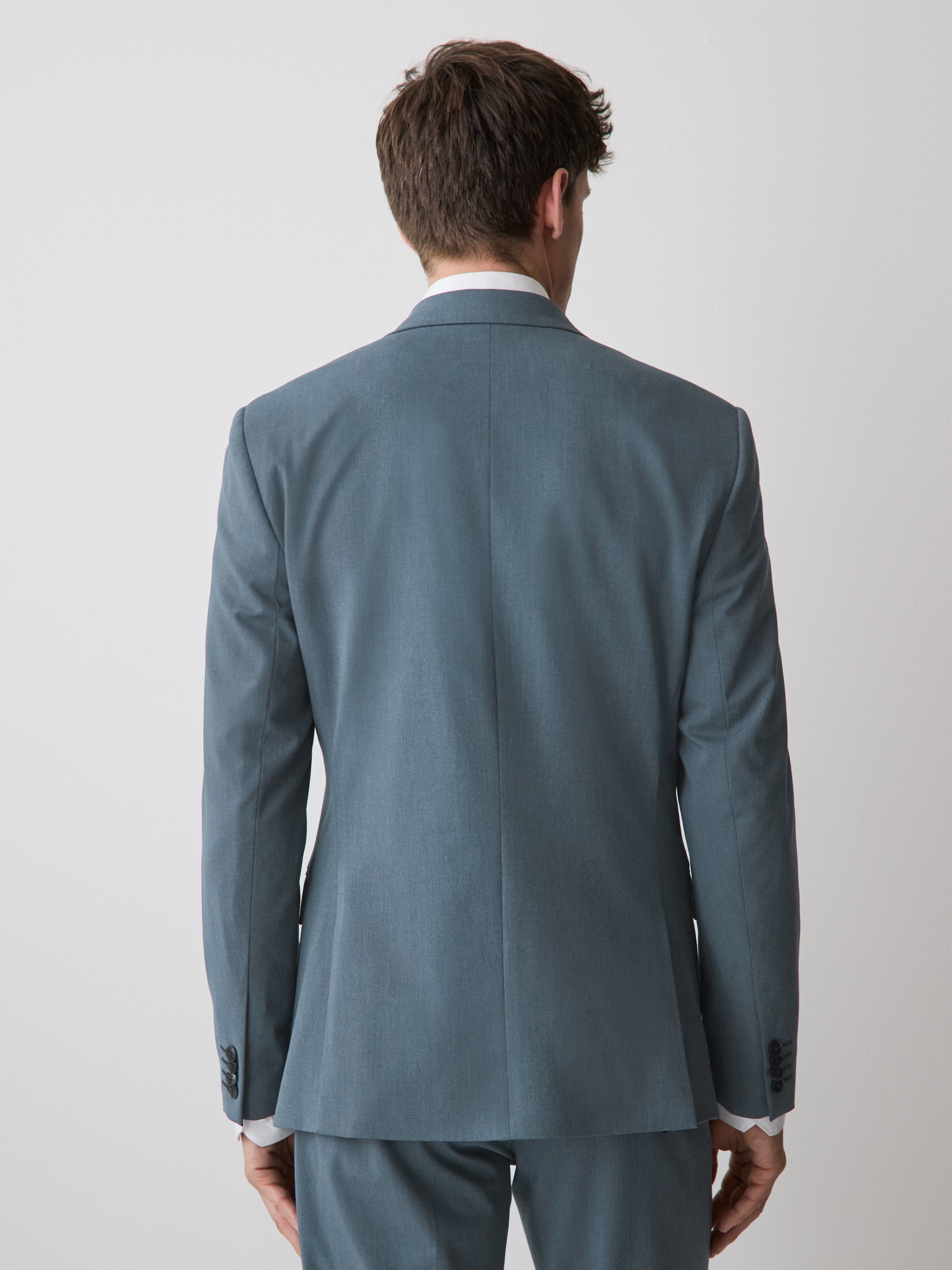 RW&CO Slim Fit Blue Suit Blazer