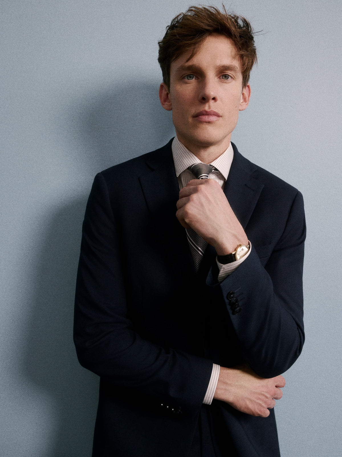 RW&CO Slim Fit Navy Wool Suit Blazer