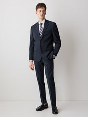RW&CO Slim Fit Navy Wool Suit Blazer