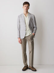 RW&CO Short-Sleeve Ribbed Quarter-Zip Polo