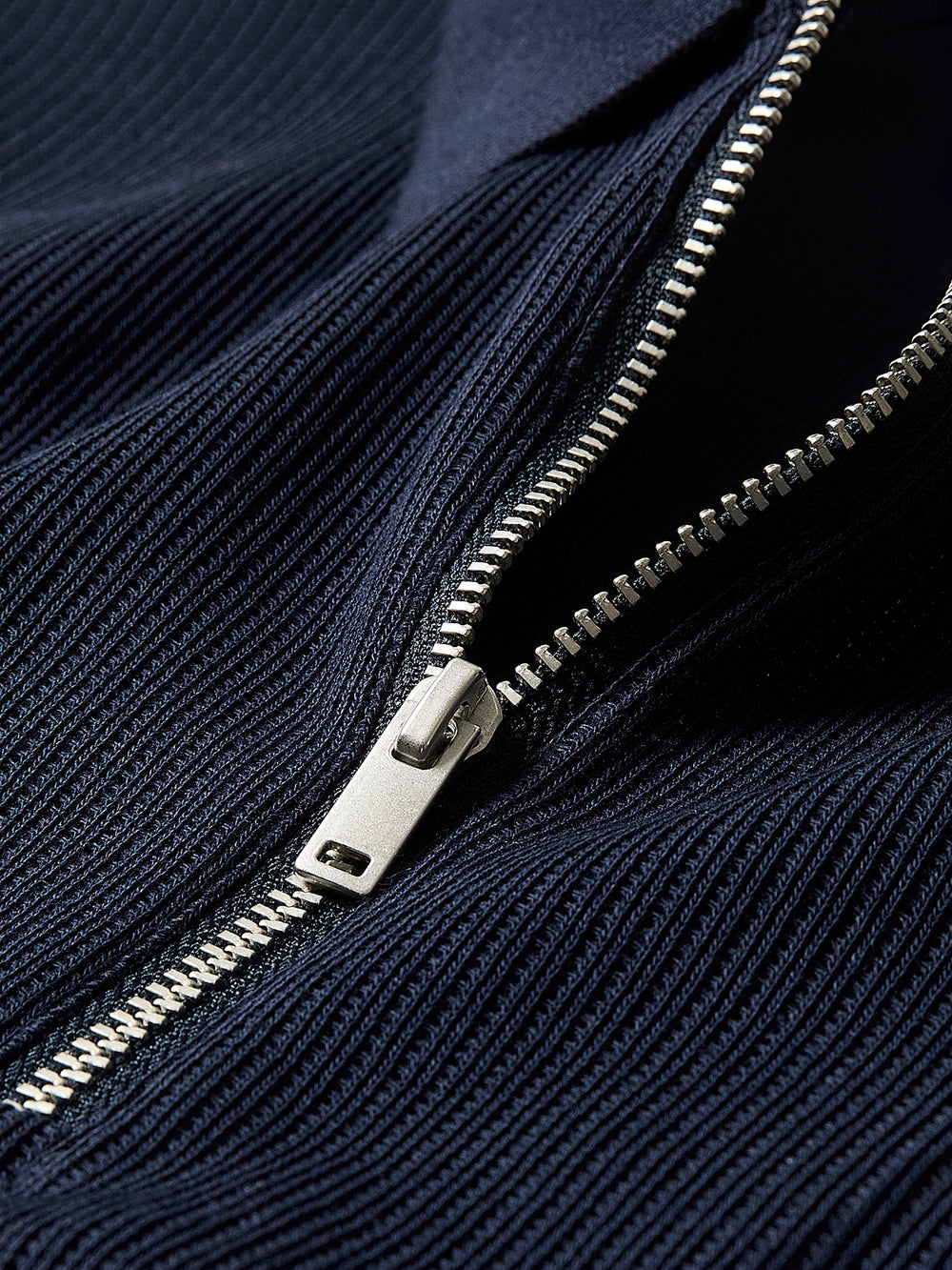 RW&CO Short-Sleeve Ribbed Quarter-Zip Polo