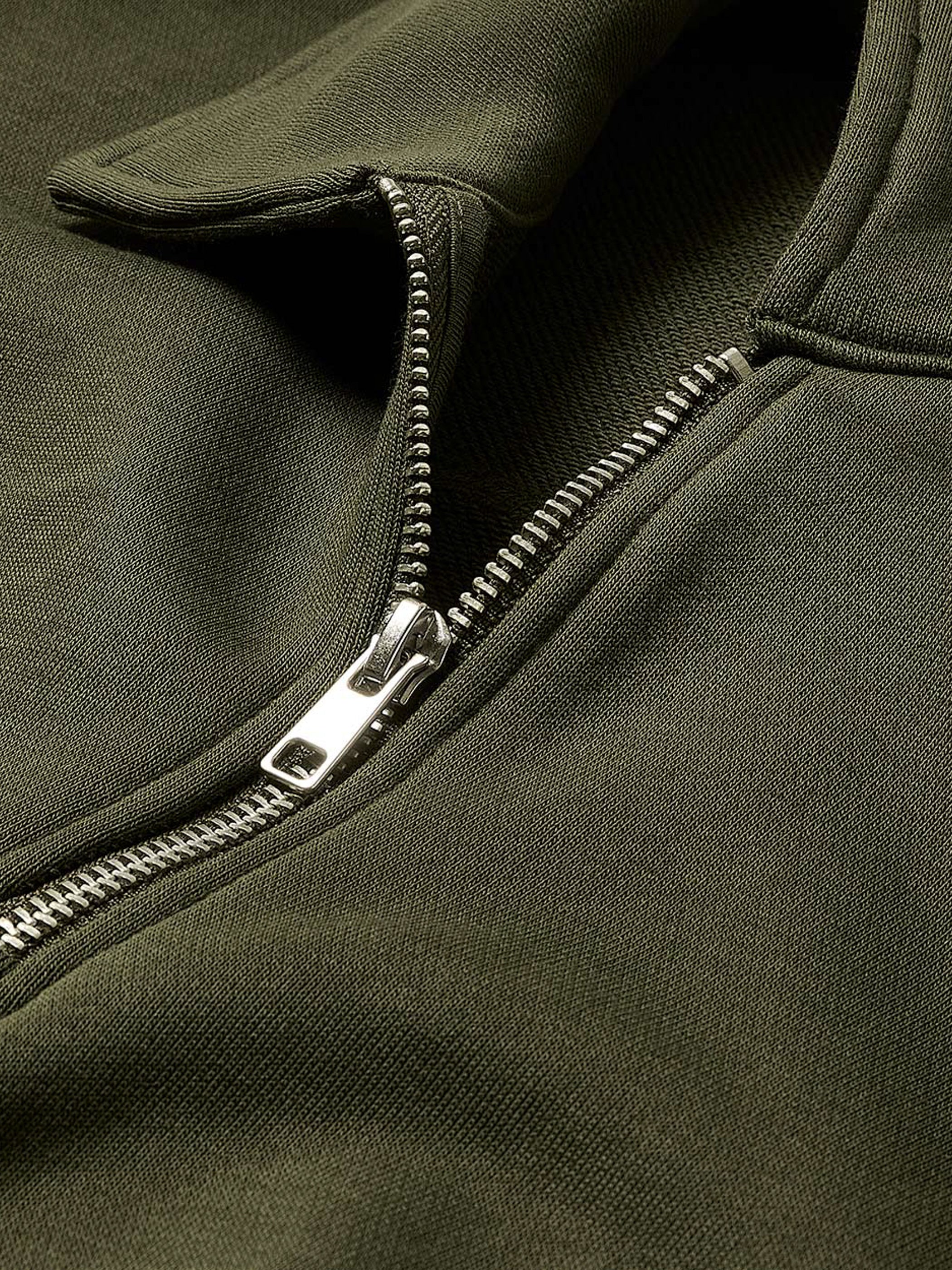 RW&CO Long-Sleeve Quarter-Zip Polo Sweater
