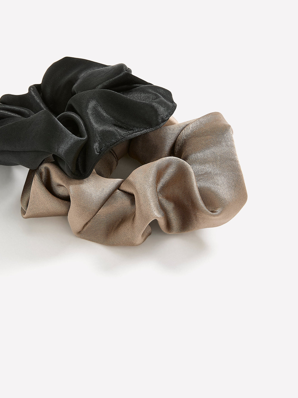 RW&CO Solid Scrunchies - Set of 2