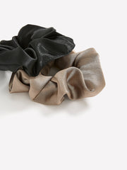 RW&CO Solid Scrunchies - Set of 2