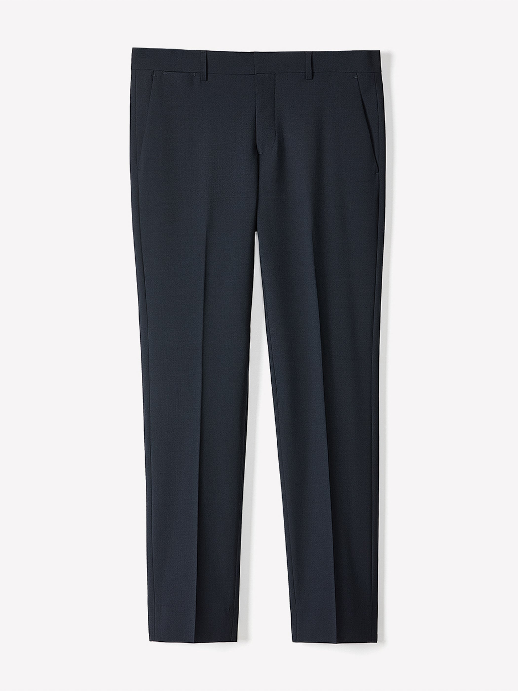 RW&CO Slim Fit Navy Wool Suit Pant
