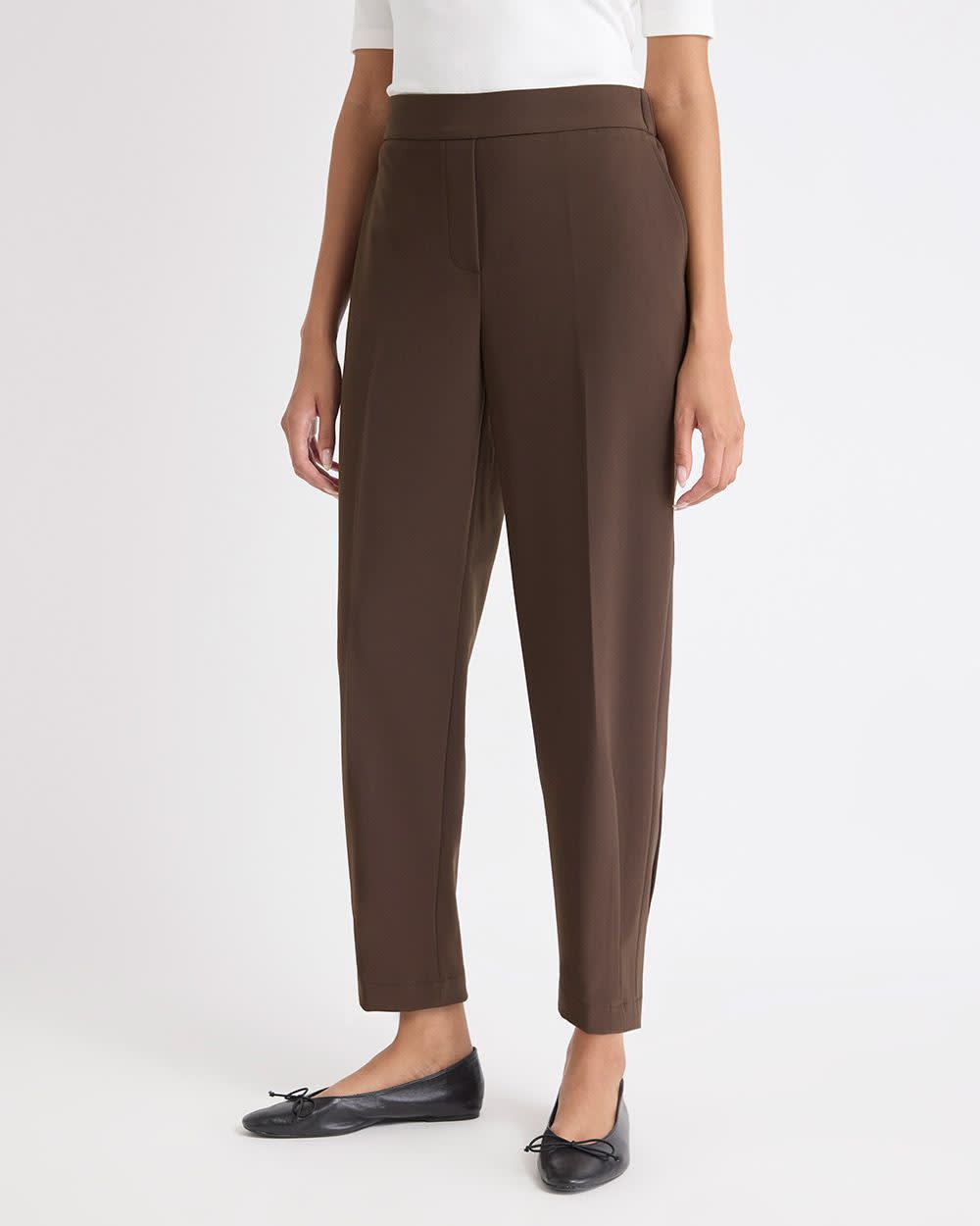 RW&CO Mid-Rise Tapered-Leg Flowy Jogger Pant