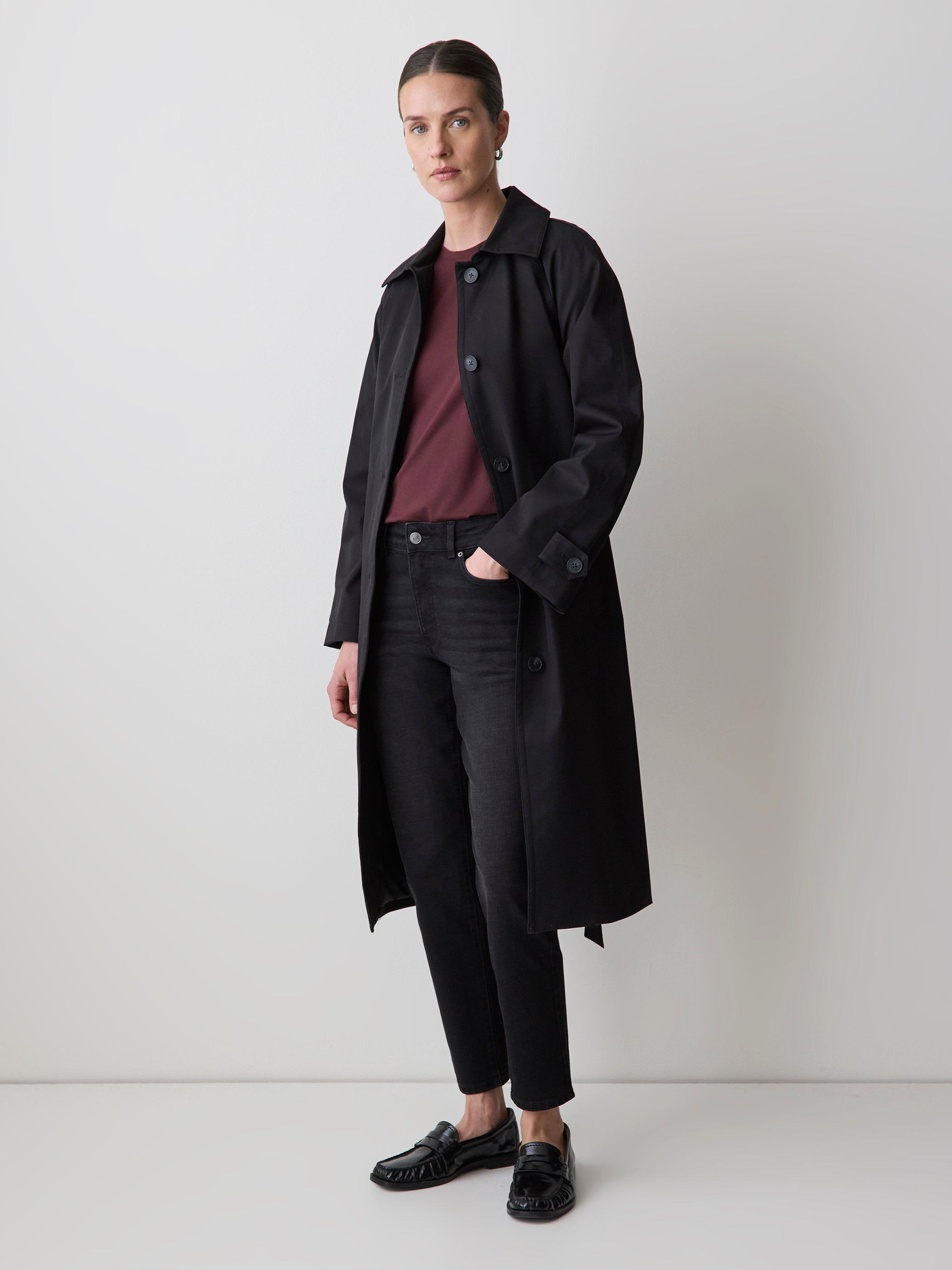 RW&CO Grey Mid-Rise Skinny Jeans