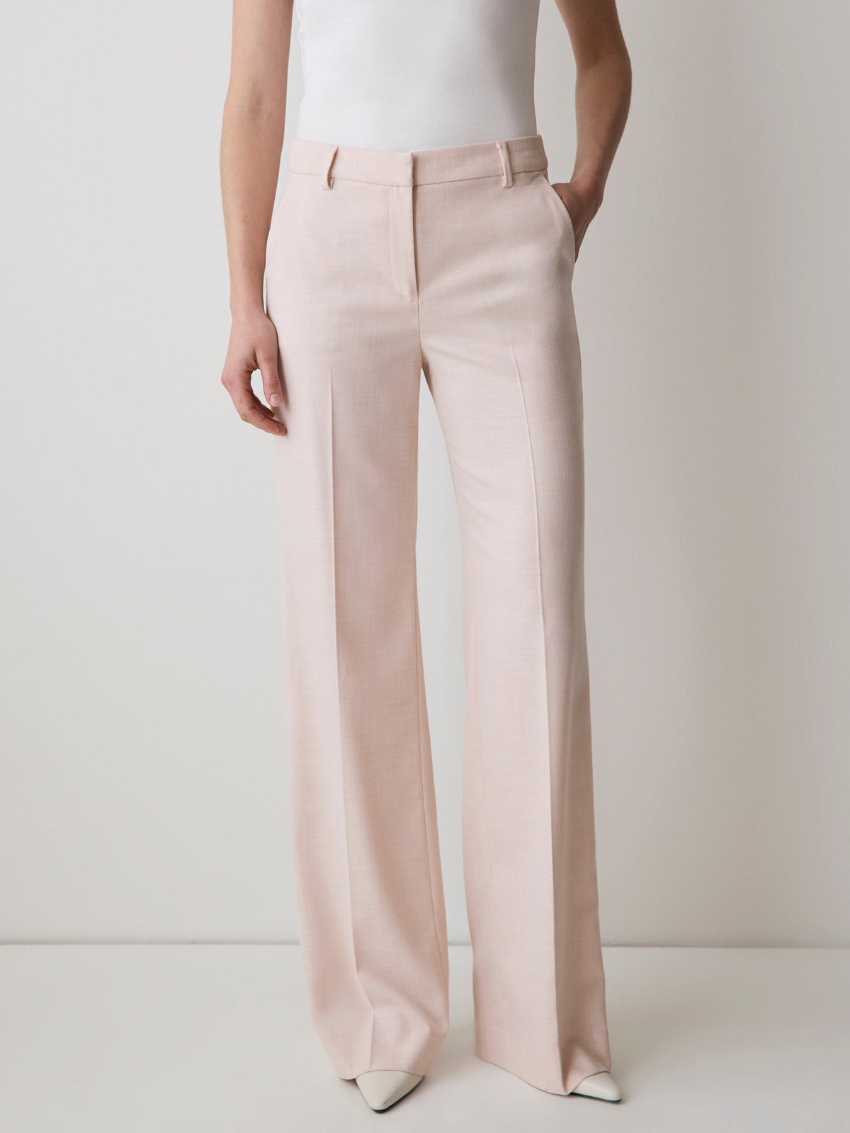 RW&CO Mid-Rise Wide-Leg Pant
