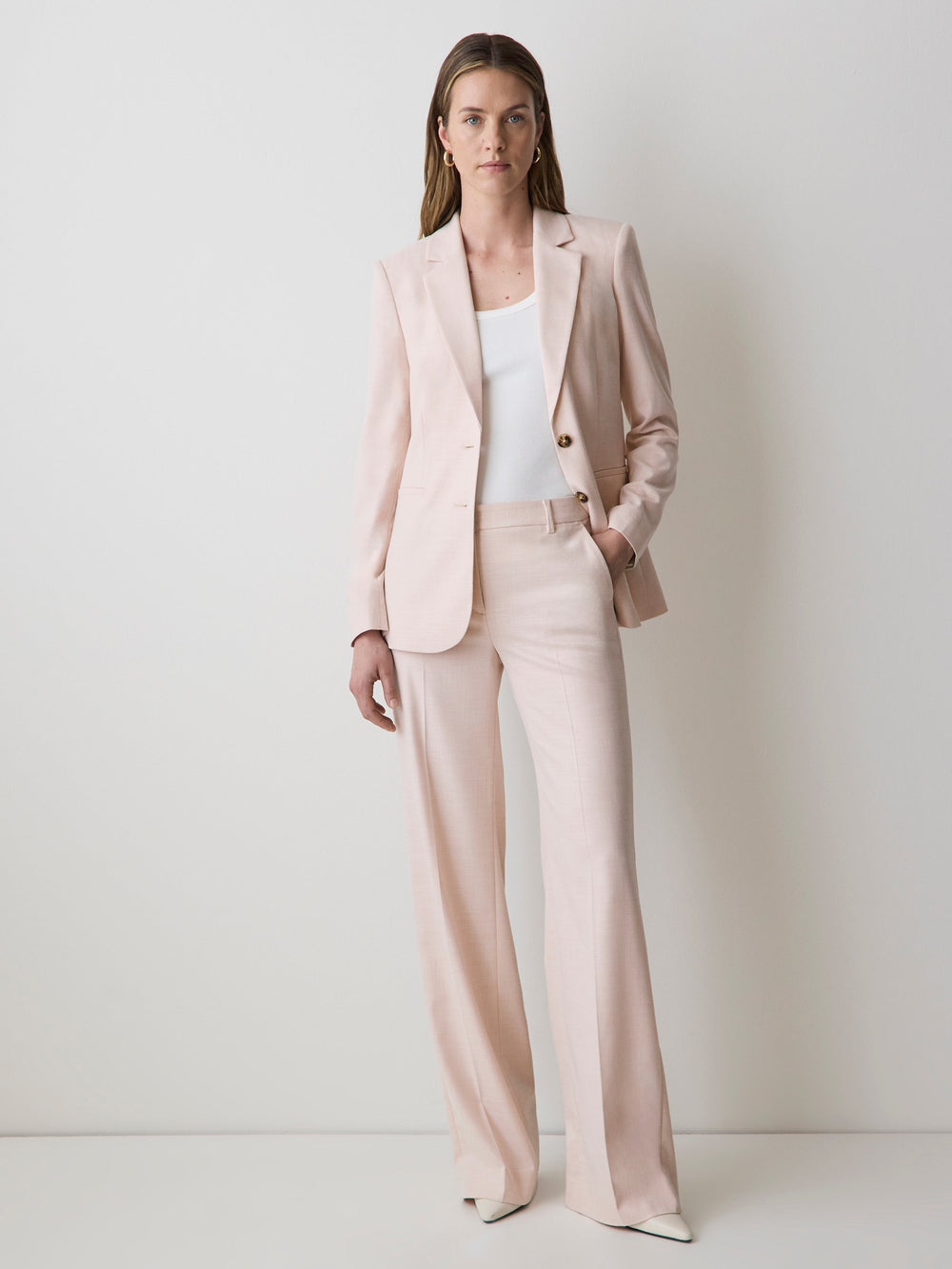 RW&CO Mid-Rise Wide-Leg Pant