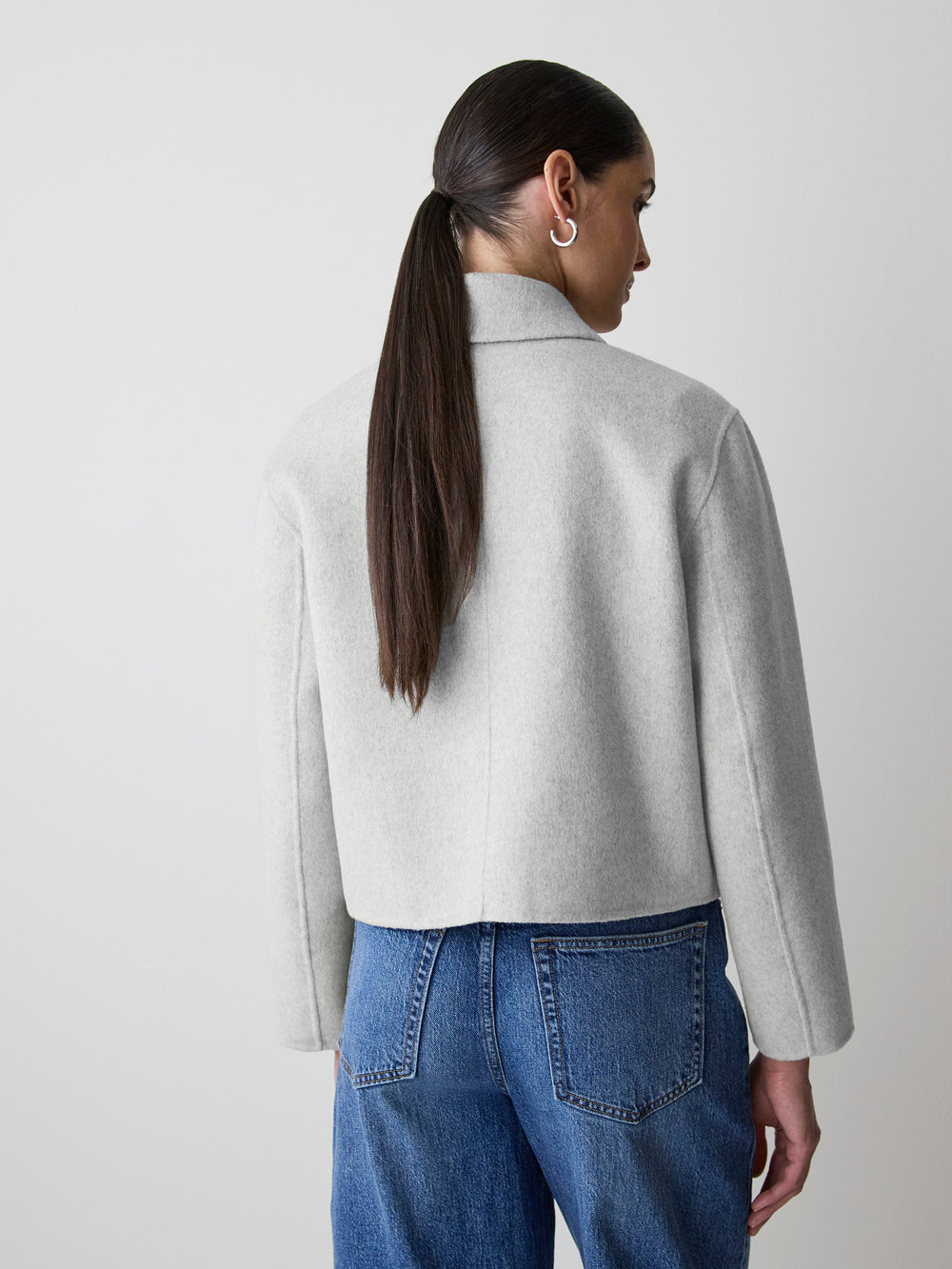 RW&CO Double Face Wool-Blend Transitional Coat