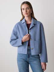 RW&CO Double Face Wool-Blend Transitional Coat