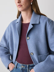 RW&CO Double Face Wool-Blend Transitional Coat