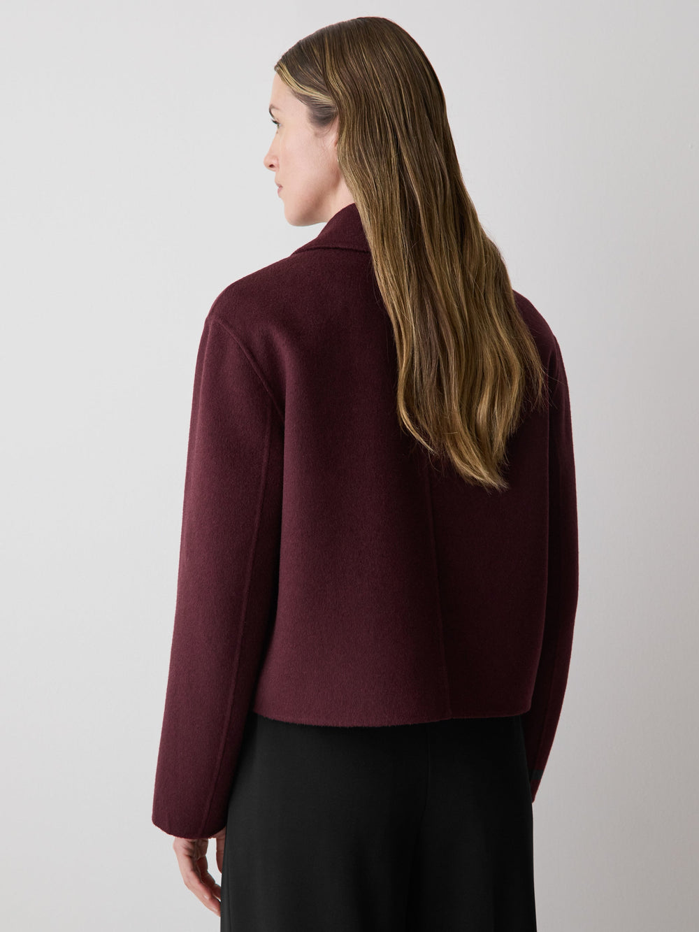 RW&CO Double Face Wool-Blend Transitional Coat
