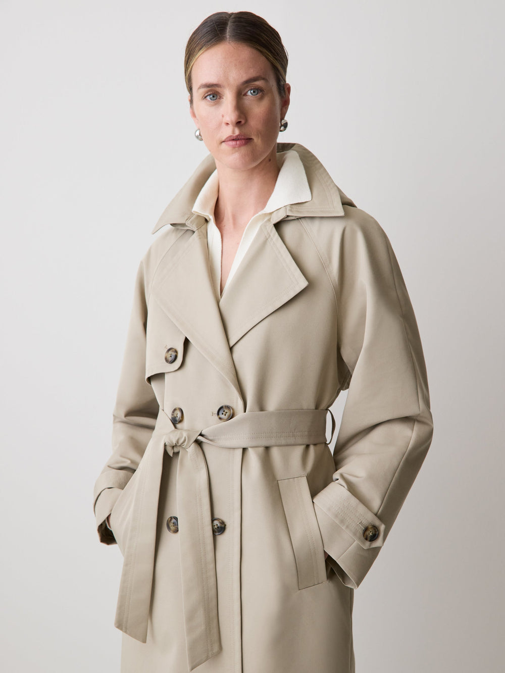 RW&CO Trench Coat with Quilted Lining