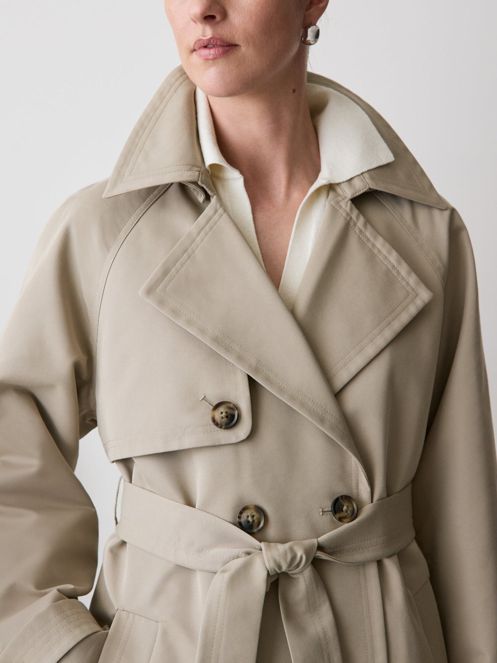 RW&CO Trench Coat with Quilted Lining