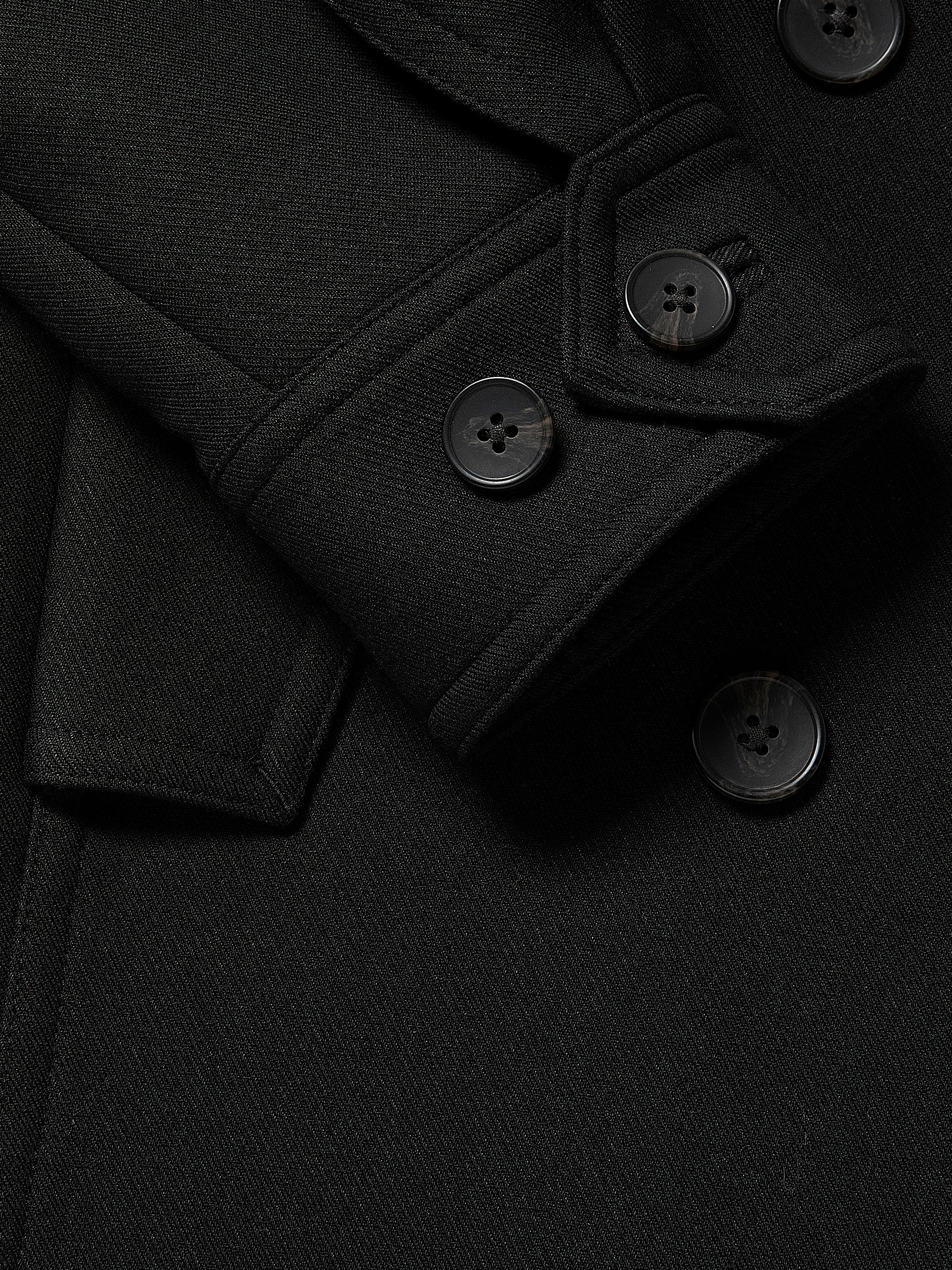 RW&CO Double-Breasted Trench Coat with Belt