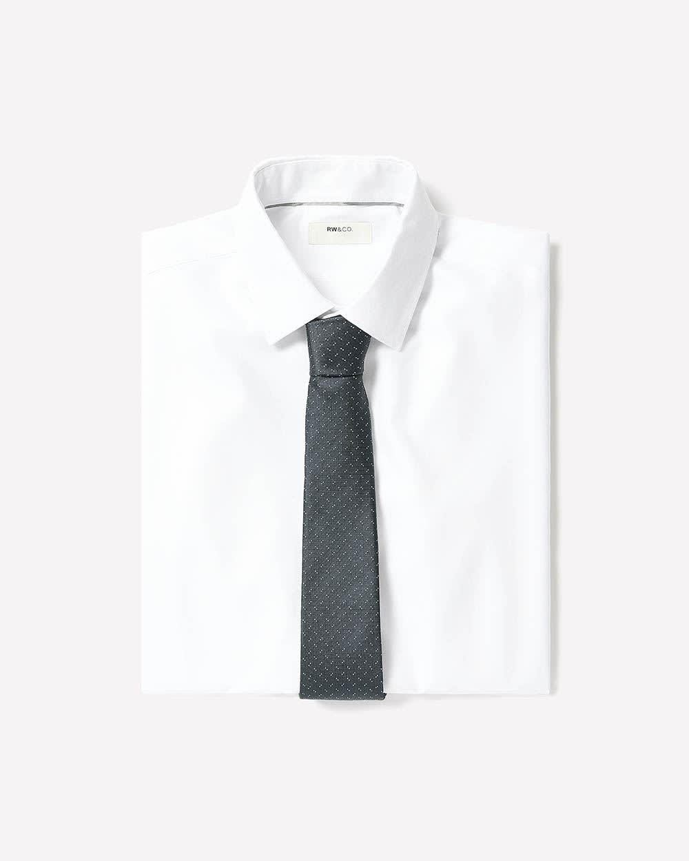 RW&CO Slim Fit Knit-Like Dress Shirt