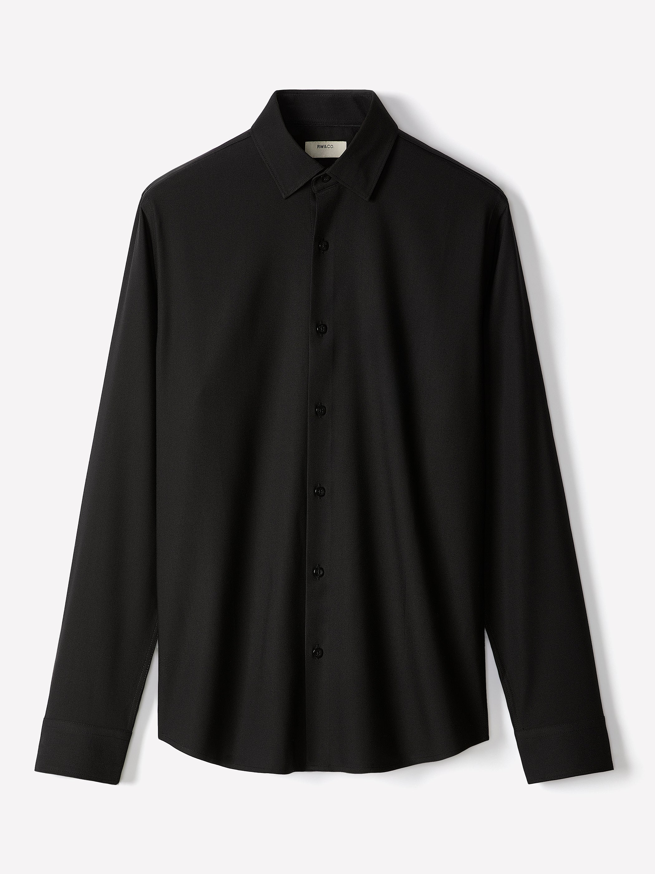 RW&CO Slim Fit Knit-Like Dress Shirt