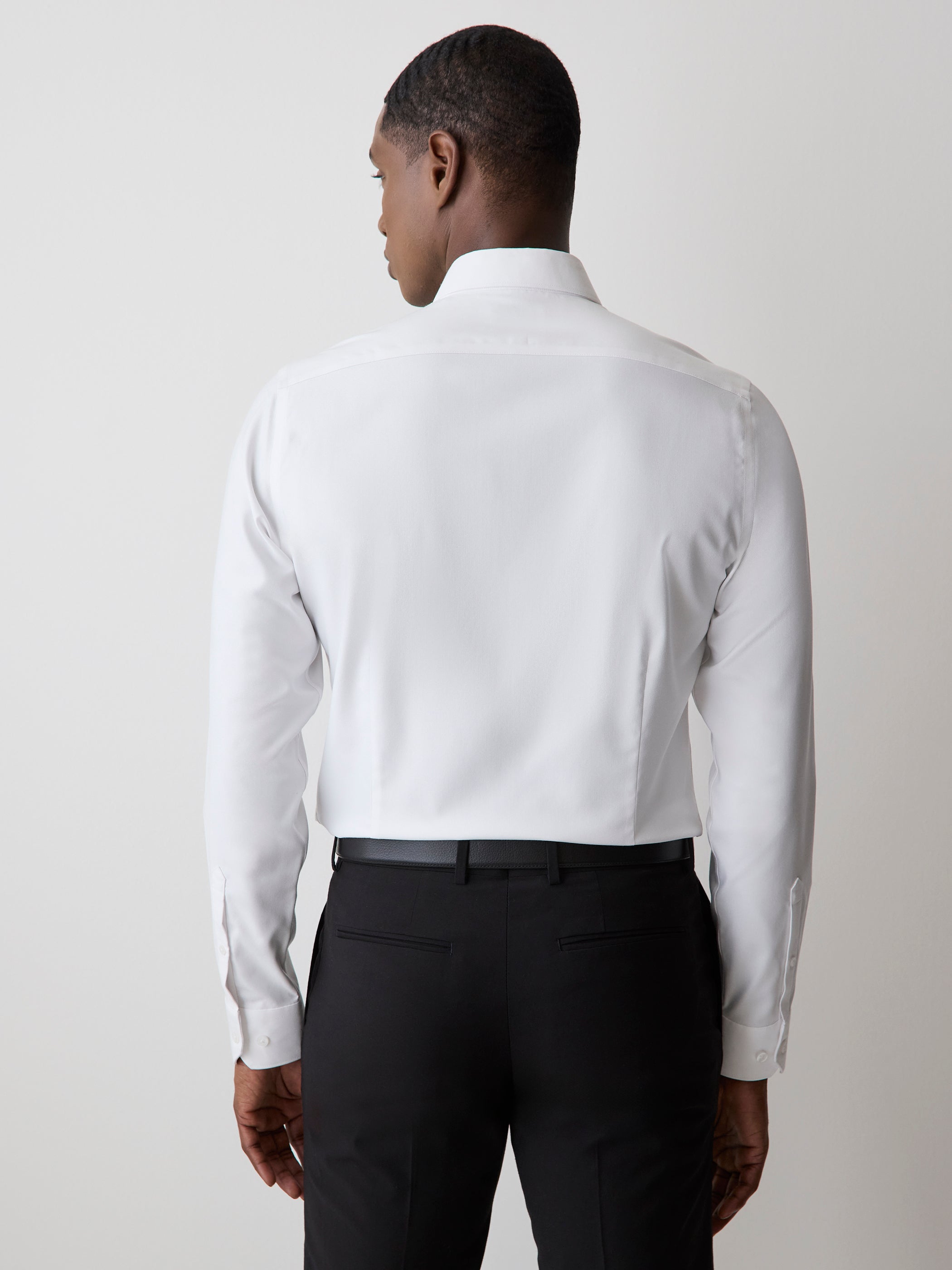RW&CO Slim Fit Knit-Like Dress Shirt