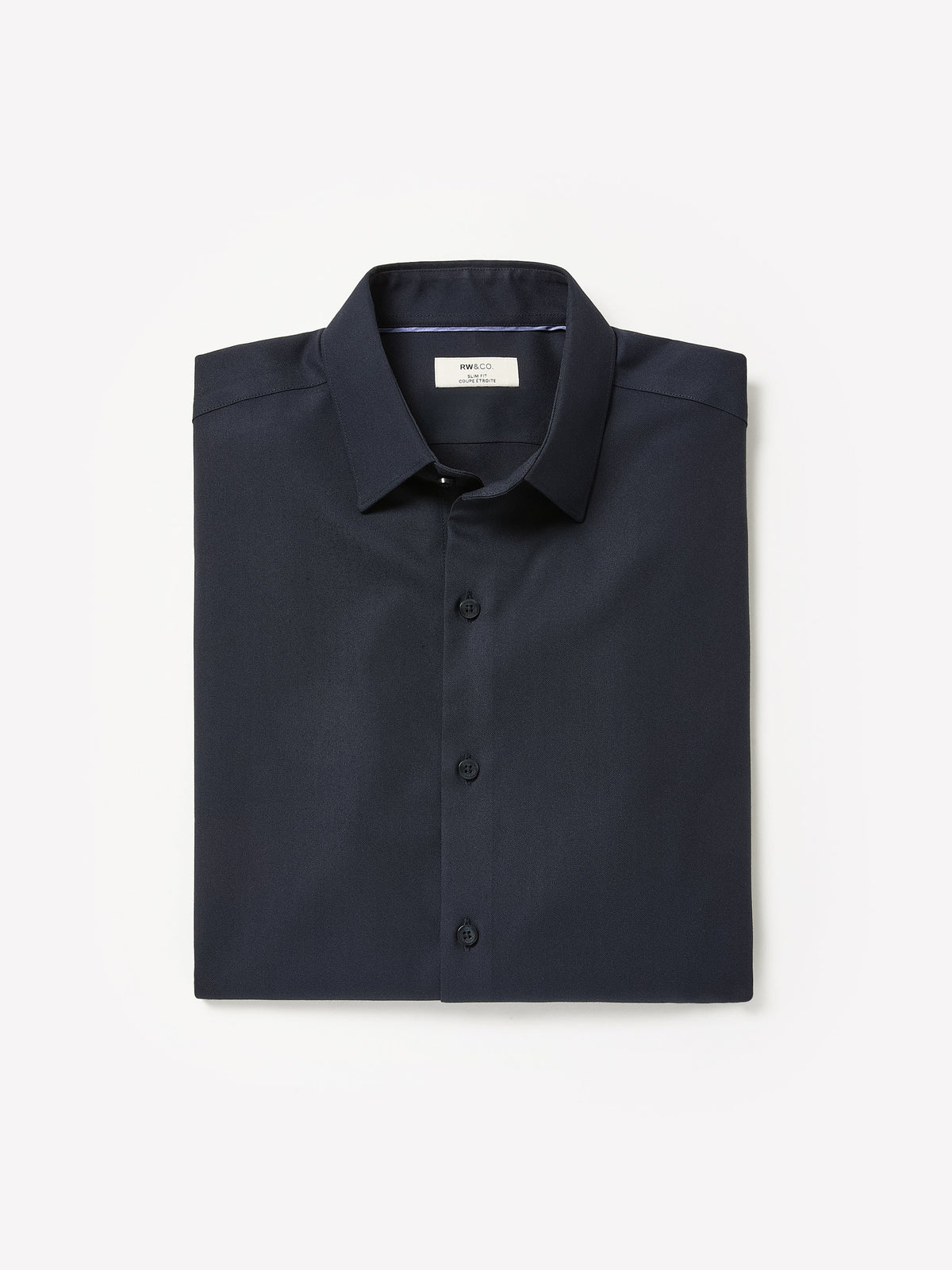 RW&CO Slim Fit Knit-Like Dress Shirt