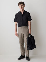 RW&CO Short-Sleeve Slim Fit Knit-Like Dress Shirt