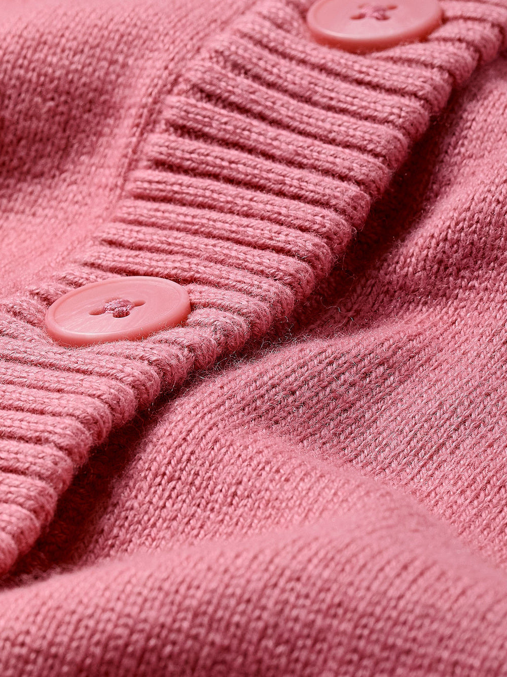 RW&CO Wool-Blend Long-Sleeve Crew-Neck Cardigan