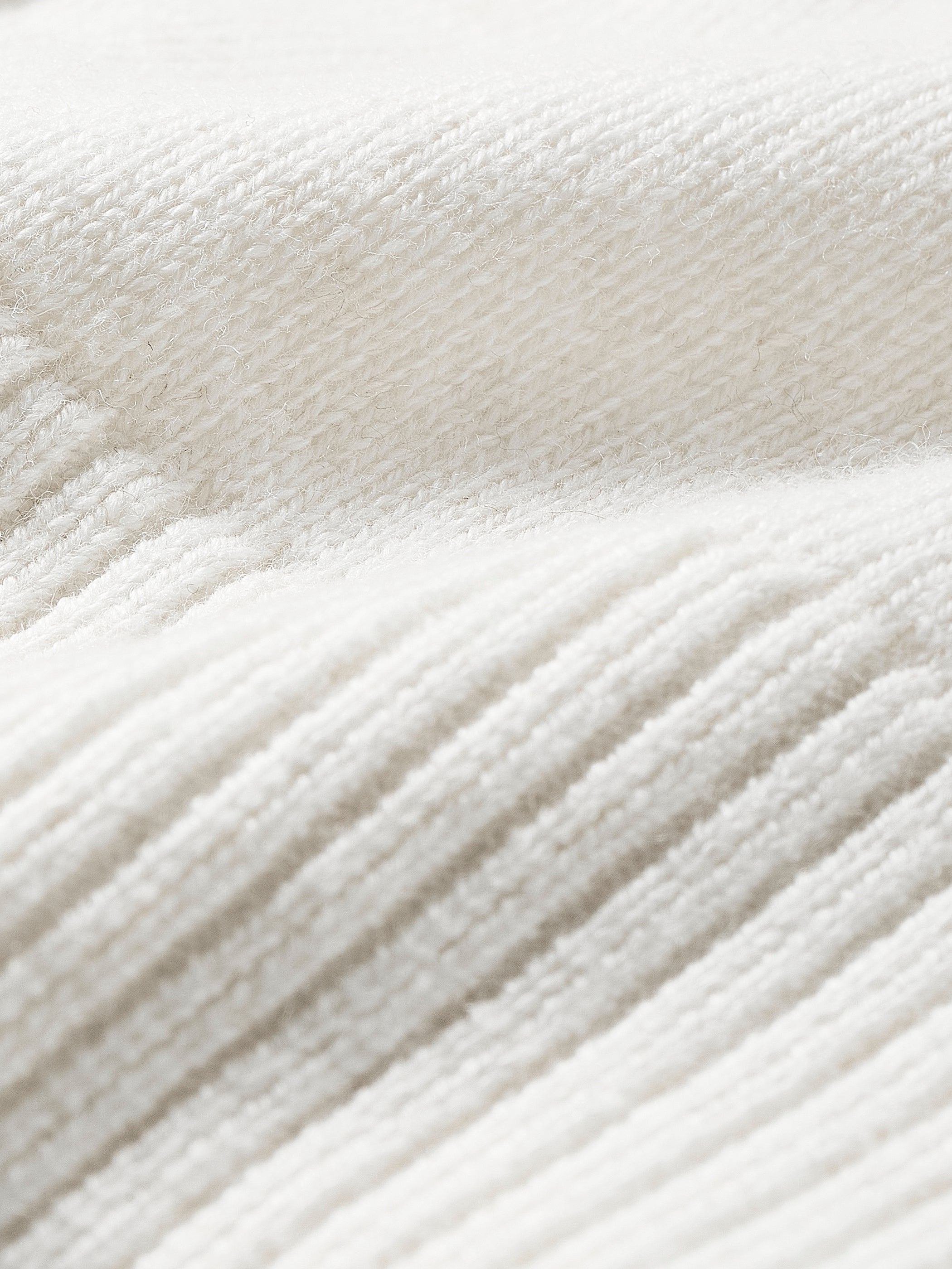 RW&CO Wool-Blend Long-Sleeve Crew-Neck Cardigan