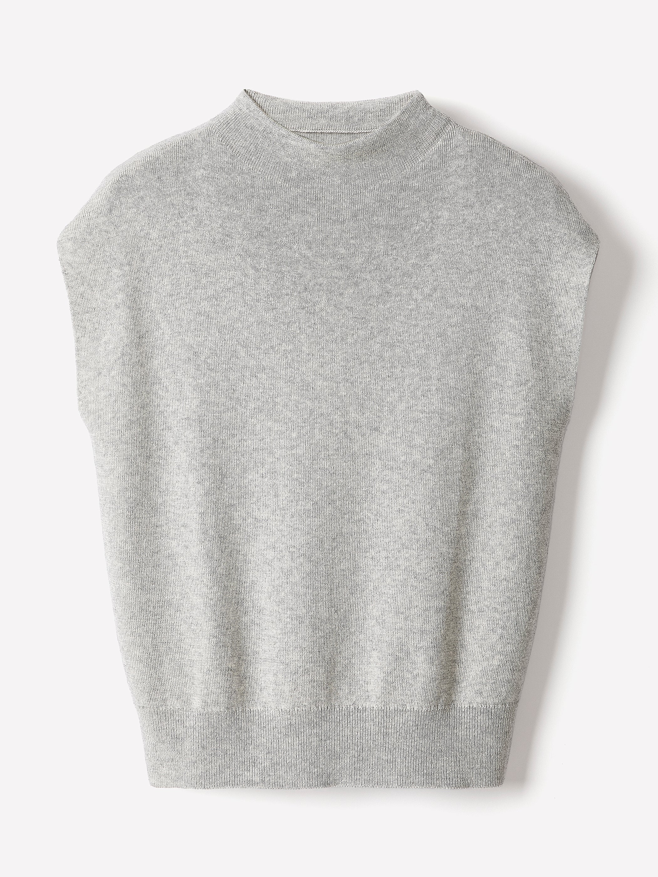 RW&CO Extended-Sleeve Funnel-Neck Sweater