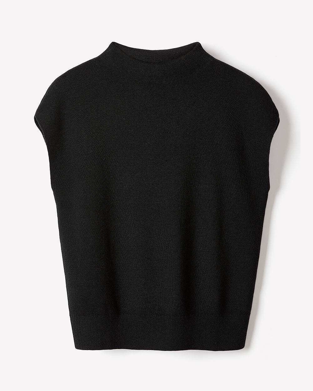 RW&CO Extended-Sleeve Funnel-Neck Sweater