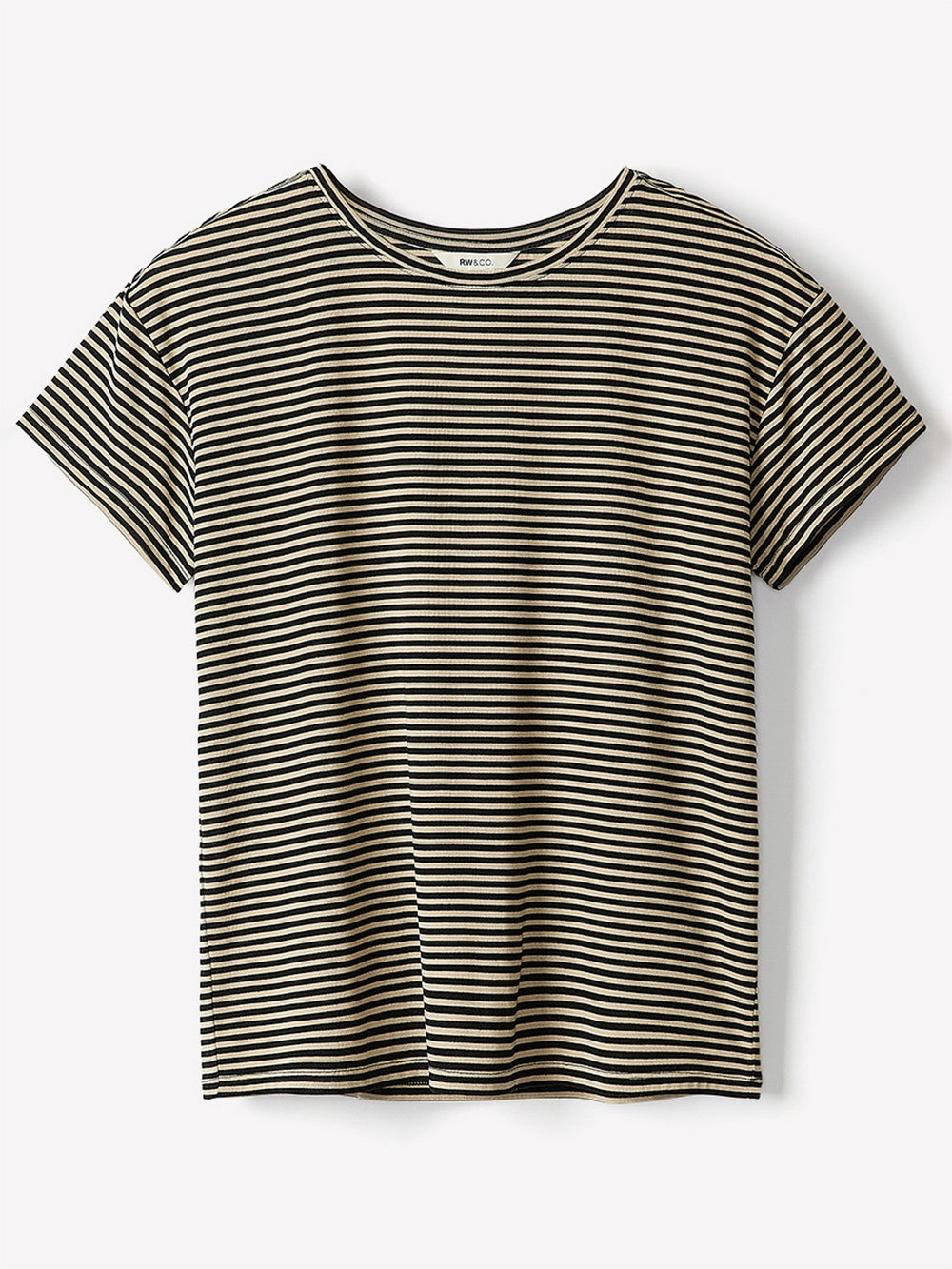 RW&CO Short-Sleeve Crew-Neck Boxy Tee