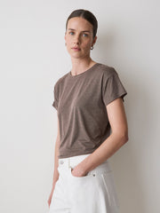RW&CO Silk-Blend Boxy Knit Top