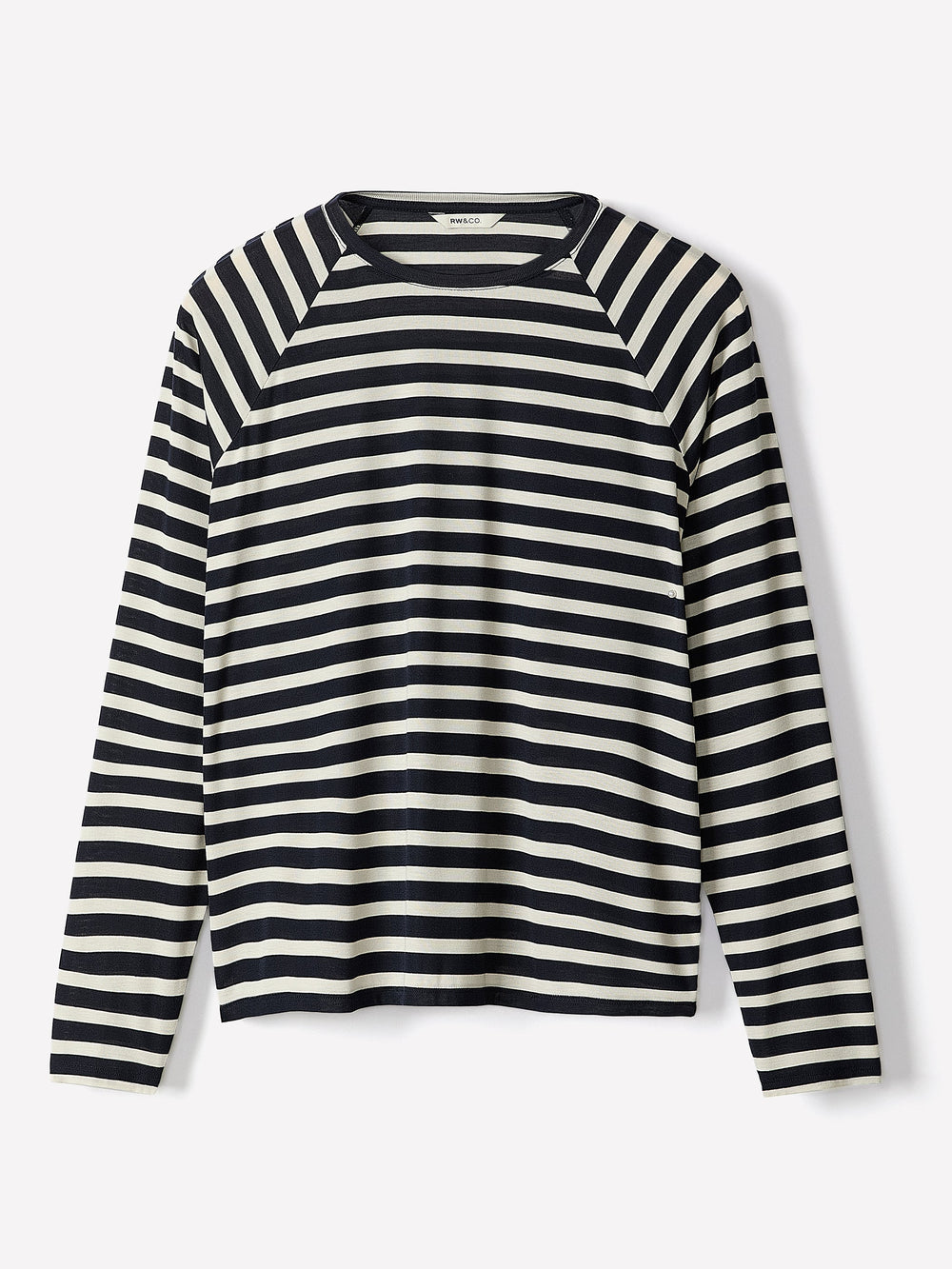 RW&CO Long-Sleeve Crew-Neck Loose Tee