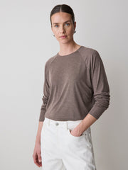 RW&CO Long-Sleeve Crew-Neck Loose Tee