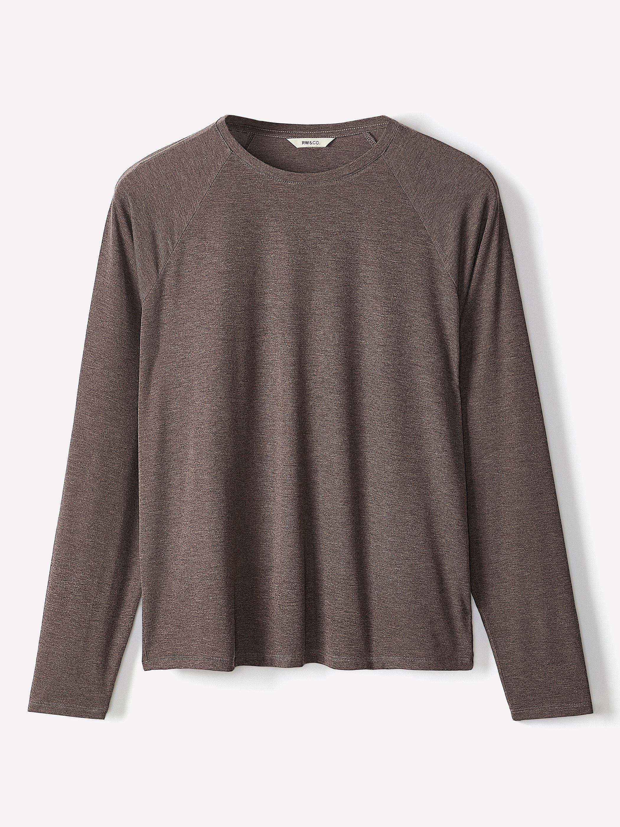 RW&CO Long-Sleeve Crew-Neck Loose Tee