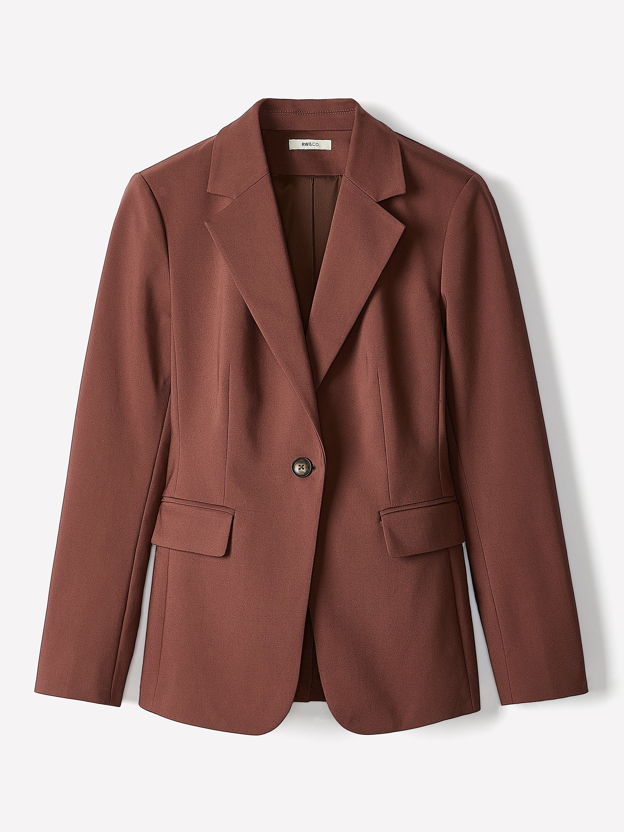 RW&CO Limitless One-Button Fitted Blazer