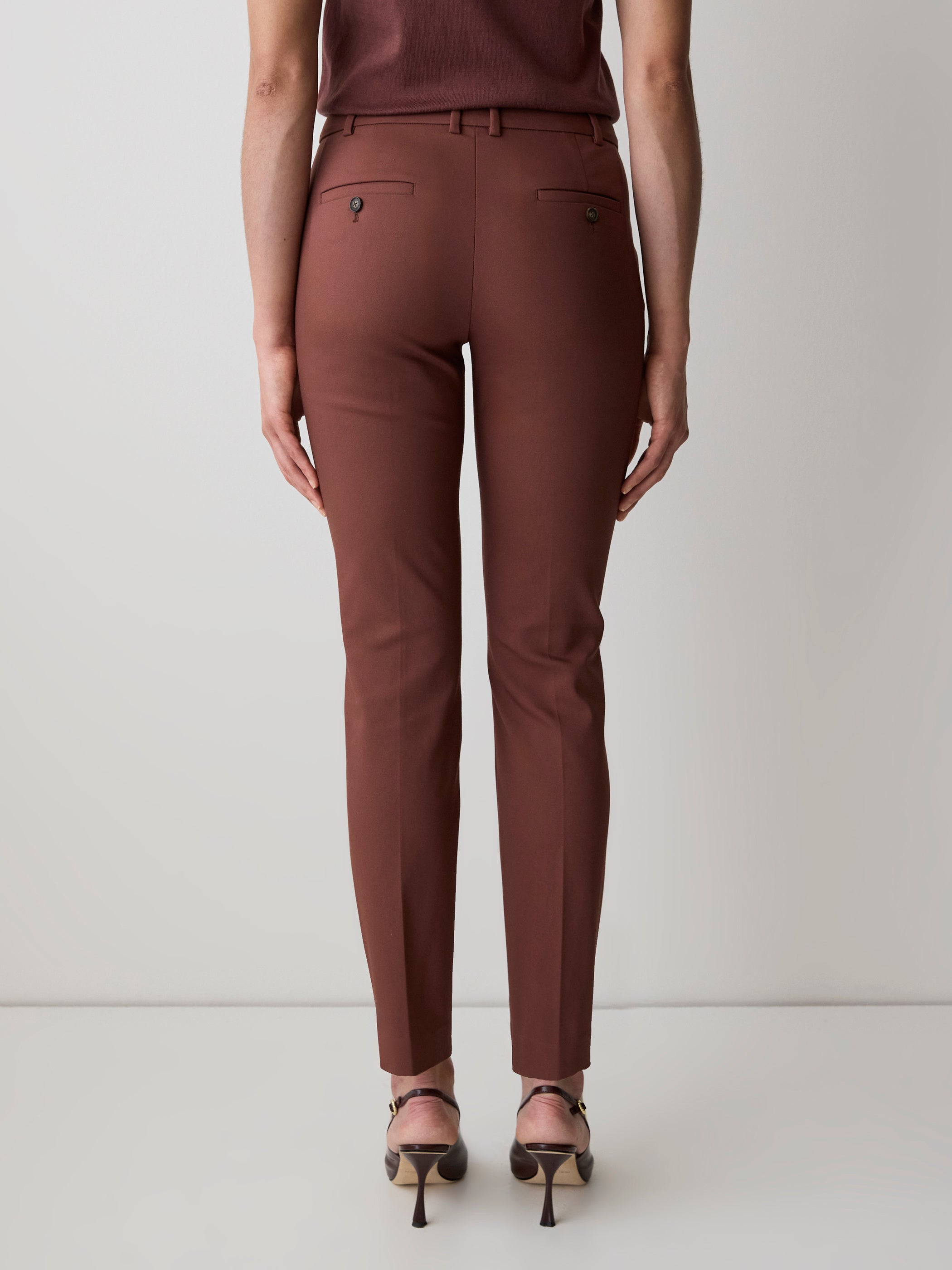 RW&CO Limitless Mid-Rise Slim-Leg Signature Fit Pant